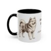 11oz American Eskimo Dog Latin Mug, American Eskimo Dog, Vintage Dog Coffee Mug, Dog Lover Gift