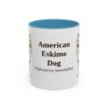 11oz American Eskimo Dog Latin Mug, American Eskimo Dog, Vintage Dog Coffee Mug, Dog Lover Gift