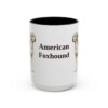 15oz American Foxhound Mug, Vintage Dog Portrait Coffee Mug, Dog Lover Gift