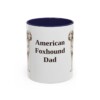 11oz American Foxhound Dog Dad Mug, Vintage Sketch Coffee Mug, Dog Dad Gift