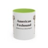 11oz American Foxhound Latin Mug, American Foxhound, Vintage Dog Coffee Mug, Dog Lover Gift