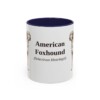 11oz American Foxhound Latin Mug, American Foxhound, Vintage Dog Coffee Mug, Dog Lover Gift