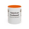 11oz American Foxhound Latin Mug, American Foxhound, Vintage Dog Coffee Mug, Dog Lover Gift