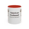 11oz American Foxhound Latin Mug, American Foxhound, Vintage Dog Coffee Mug, Dog Lover Gift