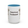 15oz American Foxhound Mug, Vintage Dog Portrait Coffee Mug, Dog Lover Gift