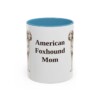 11oz American Foxhound Dog Mom Mug, Vintage Sketch Coffee Mug, Dog Mom Gift