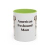 11oz American Foxhound Dog Mom Mug, Vintage Sketch Coffee Mug, Dog Mom Gift