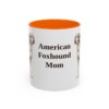 11oz American Foxhound Dog Mom Mug, Vintage Sketch Coffee Mug, Dog Mom Gift