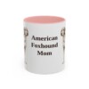 11oz American Foxhound Dog Mom Mug, Vintage Sketch Coffee Mug, Dog Mom Gift