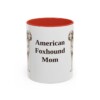 11oz American Foxhound Dog Mom Mug, Vintage Sketch Coffee Mug, Dog Mom Gift