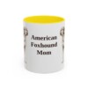 11oz American Foxhound Dog Mom Mug, Vintage Sketch Coffee Mug, Dog Mom Gift