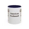 11oz American Foxhound Mug, Vintage Dog Portrait Coffee Mug, Dog Lover Gift
