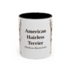 11oz American Hairless Terrier Latin Mug, American Hairless Terrier, Vintage Dog Coffee Mug, Dog Lover Gift