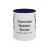 11oz American Hairless Terrier Latin Mug, American Hairless Terrier, Vintage Dog Coffee Mug, Dog Lover Gift