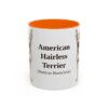 11oz American Hairless Terrier Latin Mug, American Hairless Terrier, Vintage Dog Coffee Mug, Dog Lover Gift