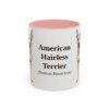 11oz American Hairless Terrier Latin Mug, American Hairless Terrier, Vintage Dog Coffee Mug, Dog Lover Gift