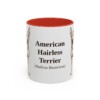 11oz American Hairless Terrier Latin Mug, American Hairless Terrier, Vintage Dog Coffee Mug, Dog Lover Gift