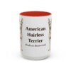 american-hairless-terrier-mug-latin-red-3 15oz American Hairless Terrier Latin Mug, American Hairless Terrier, Vintage Dog Coffee Mug, Dog Lover Gift
