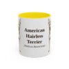11oz American Hairless Terrier Latin Mug, American Hairless Terrier, Vintage Dog Coffee Mug, Dog Lover Gift