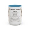 american-hairless-terrier-mug-writeup-light-blue-3 15oz American Hairless Terrier Mug, Illustrated Dog Breed Facts Coffee Mug, Vintage Dog Keepsake Gift