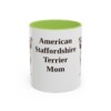 11oz American Staffordshire Terrier Dog Mom Mug, Vintage Sketch Coffee Mug, Dog Mom Gift