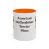 11oz American Staffordshire Terrier Dog Mom Mug, Vintage Sketch Coffee Mug, Dog Mom Gift