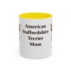 11oz American Staffordshire Terrier Dog Mom Mug, Vintage Sketch Coffee Mug, Dog Mom Gift