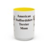 15oz American Staffordshire Terrier Dog Mom Mug, Vintage Sketch Coffee Mug, Dog Mom Gift
