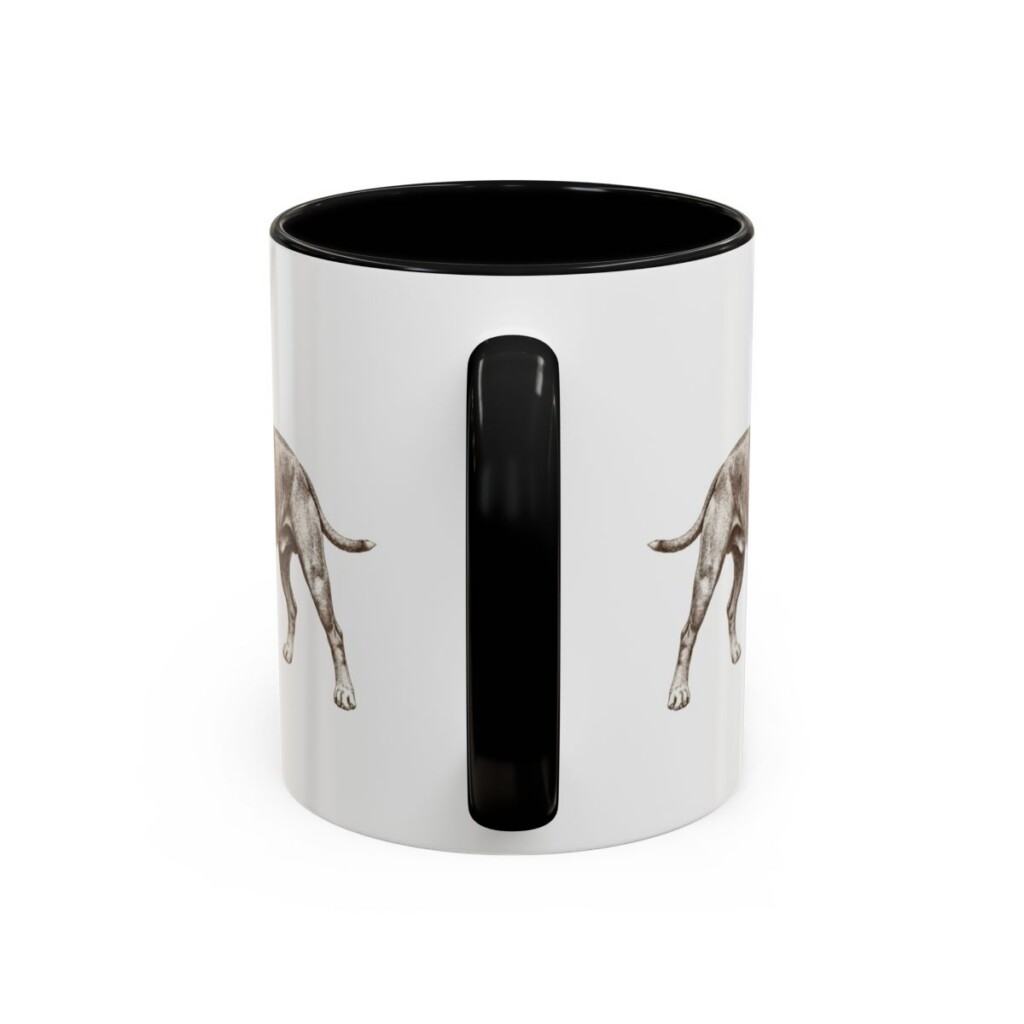 11oz American Staffordshire Terrier Mug, Illustrated Dog Breed Facts Coffee Mug, Vintage Dog Keepsake Gift