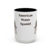 15oz American Water Spaniel Mug, Vintage Dog Portrait Coffee Mug, Dog Lover Gift