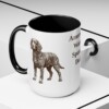 american-water-spaniel-mug-dad-black-context-2-1 15oz American Water Spaniel Dog Dad Mug, Vintage Sketch Coffee Mug, Dog Dad Gift