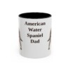 11oz American Water Spaniel Dog Dad Mug, Vintage Sketch Coffee Mug, Dog Dad Gift