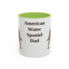 11oz American Water Spaniel Dog Dad Mug, Vintage Sketch Coffee Mug, Dog Dad Gift