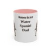 11oz American Water Spaniel Dog Dad Mug, Vintage Sketch Coffee Mug, Dog Dad Gift