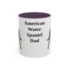 11oz American Water Spaniel Dog Dad Mug, Vintage Sketch Coffee Mug, Dog Dad Gift