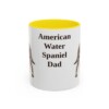 11oz American Water Spaniel Dog Dad Mug, Vintage Sketch Coffee Mug, Dog Dad Gift
