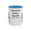 11oz American Water Spaniel Latin Mug, American Water Spaniel, Vintage Dog Coffee Mug, Dog Lover Gift