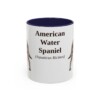 11oz American Water Spaniel Latin Mug, American Water Spaniel, Vintage Dog Coffee Mug, Dog Lover Gift