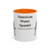 11oz American Water Spaniel Latin Mug, American Water Spaniel, Vintage Dog Coffee Mug, Dog Lover Gift