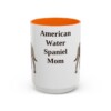 15oz American Water Spaniel Dog Mom Mug, Vintage Sketch Coffee Mug, Dog Mom Gift