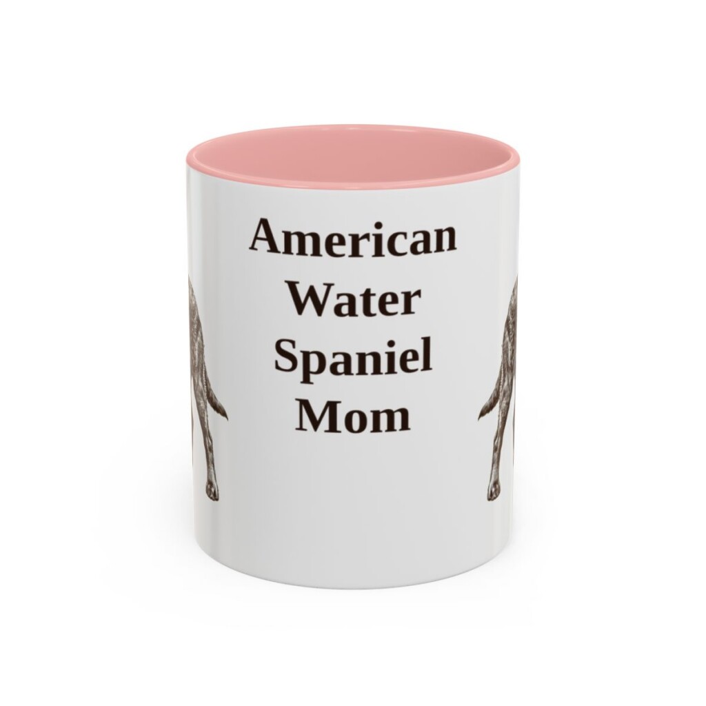 11oz American Water Spaniel Dog Mom Mug, Vintage Sketch Coffee Mug, Dog Mom Gift