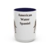 15oz American Water Spaniel Mug, Vintage Dog Portrait Coffee Mug, Dog Lover Gift
