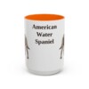 15oz American Water Spaniel Mug, Vintage Dog Portrait Coffee Mug, Dog Lover Gift