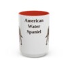 15oz American Water Spaniel Mug, Vintage Dog Portrait Coffee Mug, Dog Lover Gift