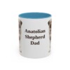 11oz Anatolian Shepherd Dog Dad Mug, Vintage Sketch Coffee Mug, Dog Dad Gift