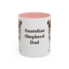 11oz Anatolian Shepherd Dog Dad Mug, Vintage Sketch Coffee Mug, Dog Dad Gift