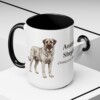 anatolian-shepherd-mug-latin-black-context-2-3 15oz Anatolian Shepherd Latin Mug, Anatolian Shepherd, Vintage Dog Coffee Mug, Dog Lover Gift