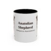 11oz Anatolian Shepherd Latin Mug, Anatolian Shepherd, Vintage Dog Coffee Mug, Dog Lover Gift