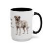 anatolian-shepherd-mug-latin-black-right-3 15oz Anatolian Shepherd Latin Mug, Anatolian Shepherd, Vintage Dog Coffee Mug, Dog Lover Gift