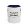 11oz Anatolian Shepherd Latin Mug, Anatolian Shepherd, Vintage Dog Coffee Mug, Dog Lover Gift